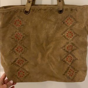 Idyllwind by Miranda Lambert Suede Tote